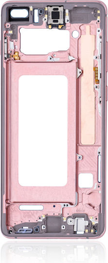 Mid-frame Housing Samsung Galaxy S10 Plus Small Parts Flamingo Pink