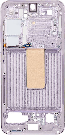 Mid-frame Housing Samsung Galaxy S23 5g Us & International Version Lavender