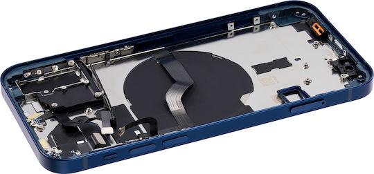 Back Housing W Small Parts Iphone 12 Eu Global Version Aftermarket Plus Blue