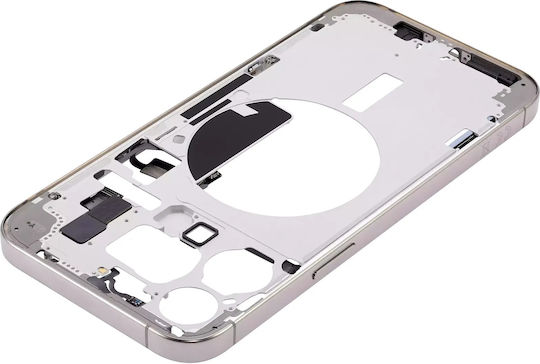 Mid-frame Housing W Small Parts Iphone 15 Pro Max Eu Global Version Aftermarket Plus Natural Titanium