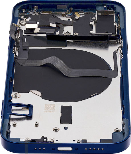 Back Housing W Small Parts Iphone 12 Eu Global Version Aftermarket Plus Blue