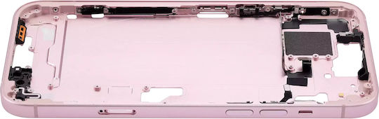 Mid-frame Housing W Small Parts Iphone 15 Plus Eu Global Version Aftermarket Plus Pink