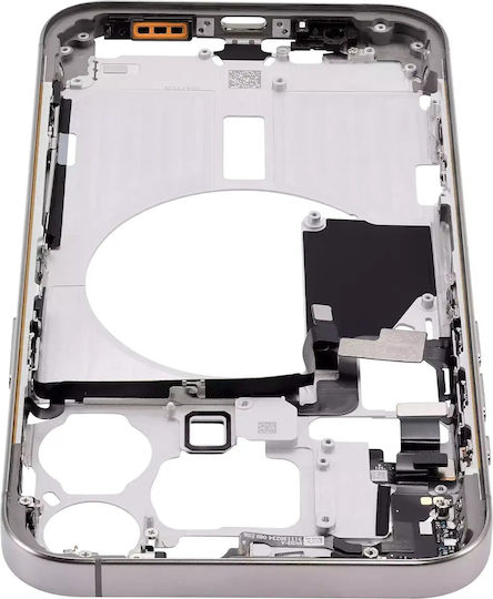 Mid-frame Housing W Small Parts Iphone 15 Pro Max Eu Global Version Aftermarket Plus Natural Titanium