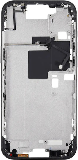 Mid-frame Housing Power Volume Button Iphone 16 Pro Max Eu Global Version Aftermarket Plus Black Titanium