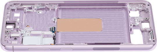 Mid-frame Housing Samsung Galaxy S23 5g Us & International Version Lavender