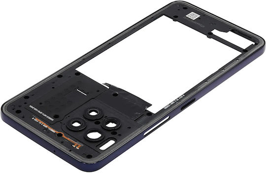 Mid-Frame Housing T-mobile Revvl 7 Pro Azurit Blau