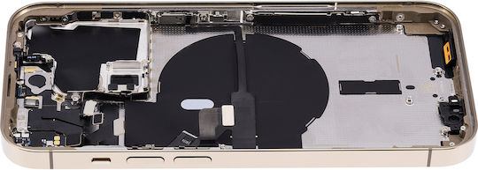 Back Housing W Small Parts Iphone 14 Pro Us Version Aftermarket Plus Gold