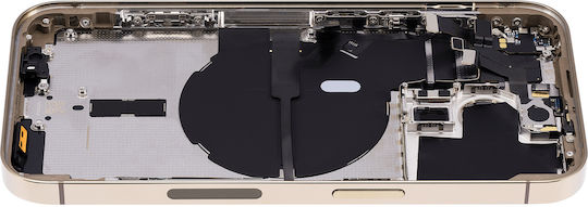 Back Housing W Small Parts Iphone 14 Pro Us Version Aftermarket Plus Gold