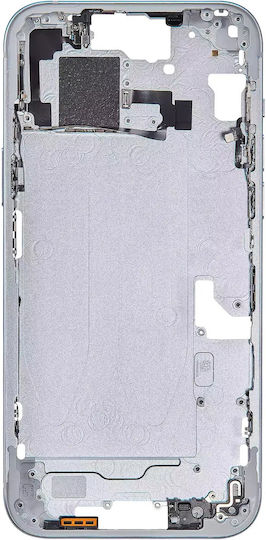 Mid-frame Housing W Small Parts Iphone 15 Plus Eu Global Version Aftermarket Plus Blue