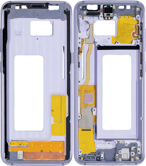 Mid-frame Housing Samsung Galaxy S8 Small Parts Orchid Gray Violet