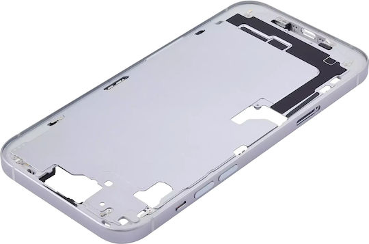 Mid-frame Housing W Small Parts Iphone 15 Plus Eu Global Version Aftermarket Plus Blue