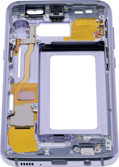 Mid-frame Housing Samsung Galaxy S8 Small Parts Orchid Gray Violet