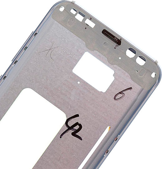 Mid-frame Housing Samsung Galaxy S8 Plus Small Parts Coral Blue