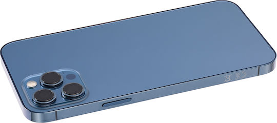 Back Housing W Small Parts Iphone 12 Pro Max Eu Global Version Aftermarket Plus Pacific Blue