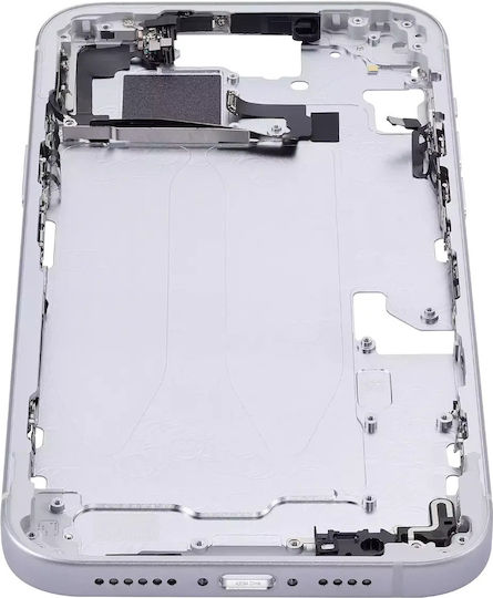Mid-frame Housing W Small Parts Iphone 15 Plus Eu Global Version Aftermarket Plus Blue