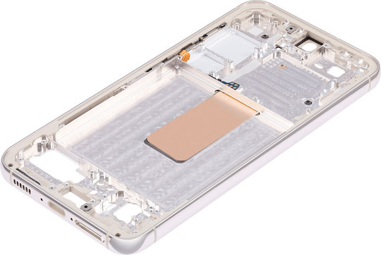 Средна Рамка За Мобилен Samsung Galaxy S23 5g Us & International Версия Крем