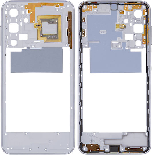 Mid-frame Housing Samsung Galaxy A16 5g A166u 2024 Us Version Light Gray