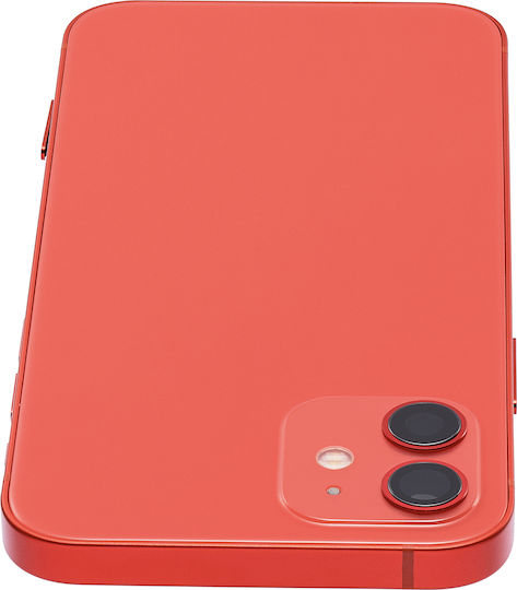 Back Housing W Small Parts Iphone 12 Eu Global Version Aftermarket Plus Red
