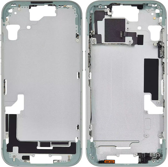 Mid-frame Housing W Small Parts Iphone 15 Eu Global Version Aftermarket Plus Green