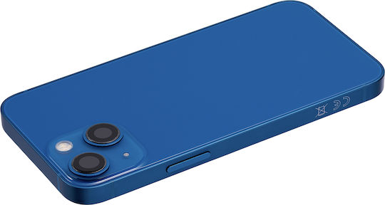 Back Housing W Small Parts Iphone 13 Mini Eu Global Version Aftermarket Plus Blue