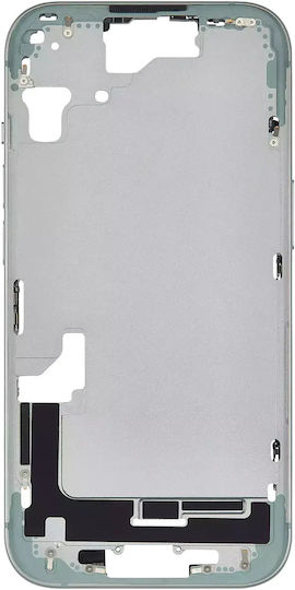 Mid-frame Housing W Small Parts Iphone 15 Us Version Aftermarket Plus Green