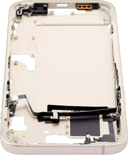 Mid-frame Housing W Small Parts Iphone 15 Plus Us Version Aftermarket Plus Yellow