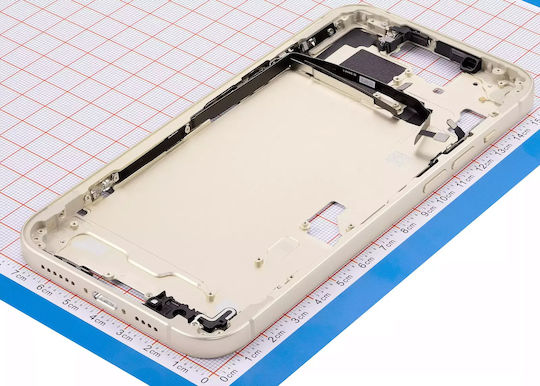 Mid-frame Housing W Small Parts Iphone 15 Plus Us Version Aftermarket Plus Yellow