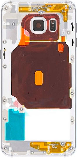 Mid-frame Housing Samsung Galaxy S6 Edge Silver