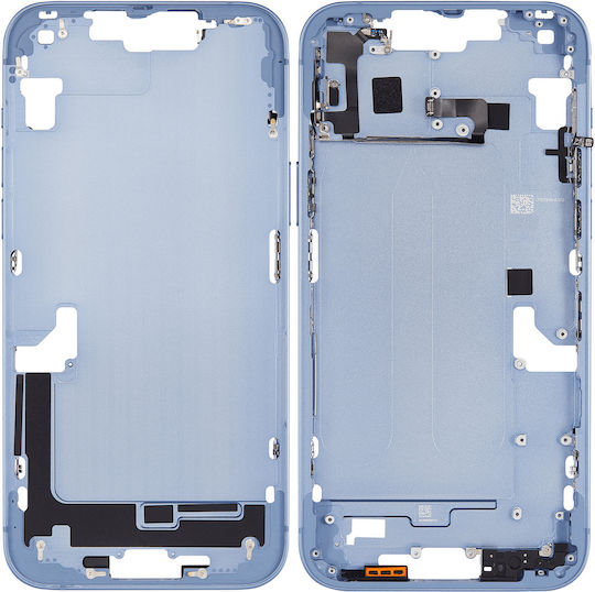 Mid-frame Housing W Small Parts Iphone 14 Plus Eu Global Version Aftermarket Plus Blue