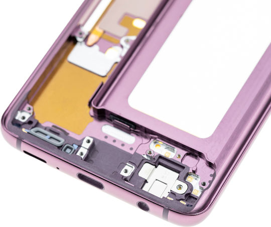 Mid-frame Housing Samsung Galaxy S9 Smallparts Lilac Purple Frame