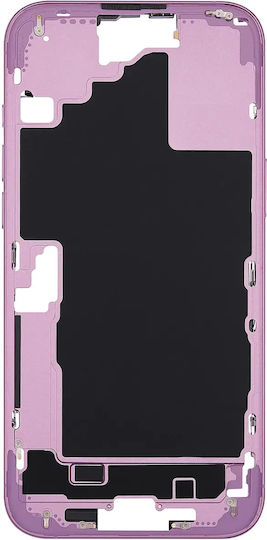 Mid-frame Housing Power Volume Button Iphone 16 Plus Eu Global Version Aftermarket Plus Pink