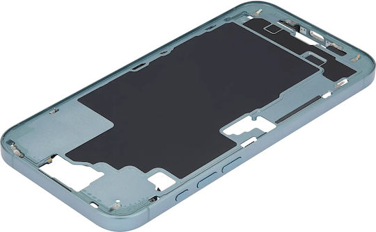 Mid-frame Housing Power Volume Button Iphone 16 Plus Us Version Aftermarket Plus Teal