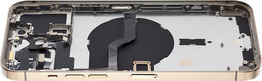 Back Housing W Small Parts Iphone 12 Pro Max Eu Global Version Aftermarket Plus Gold
