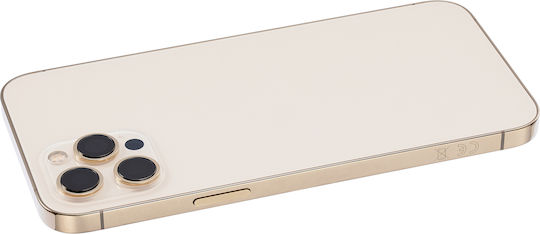 Back Housing W Small Parts Iphone 12 Pro Max Eu Global Version Aftermarket Plus Gold