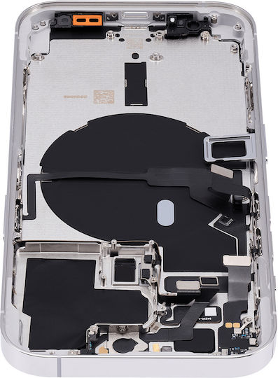 Back Housing W Small Parts Iphone 14 Pro Eu Global Version Aftermarket Plus Silver