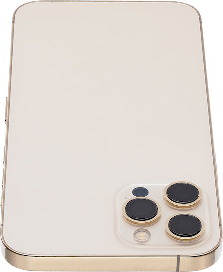 Back Housing W Small Parts Iphone 12 Pro Max Eu Global Version Aftermarket Plus Gold