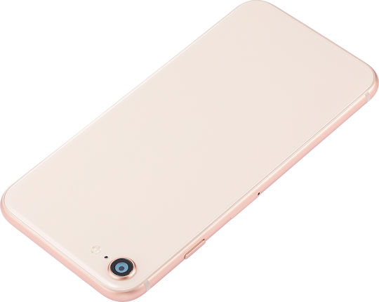 Back Housing Small Components Pre-installed Iphone 8 No Logo Aftermarket Plus Gold