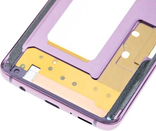 Mid-frame Housing Samsung Galaxy S9 Smallparts Lilac Purple Frame