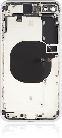 Back Housing Small Components Pre-installed Iphone 8 Plus No Logo Aftermarket Plus Silver