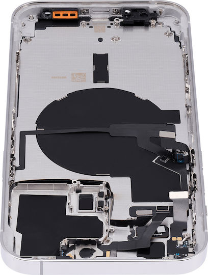 Back Housing W Small Parts Iphone 14 Pro Max Eu Global Version Aftermarket Plus Silver