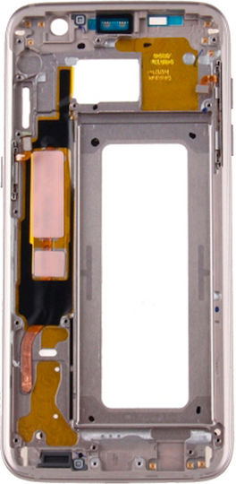 Mid-frame Housing Samsung Galaxy S7 Small Parts Gold
