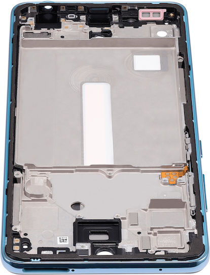 Mid-frame Housing Samsung Galaxy A52 4g A525 2021 A52 5g A526 2021 A52s 5g A528 2021 Awesome Blue