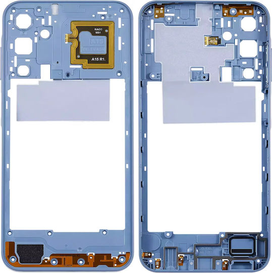 Mid-frame Housing Samsung Galaxy A15 5g A156 2023 Optimistic Blue