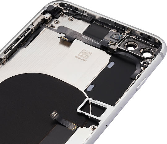 Back Housing Small Components Pre-installed Iphone 8 Plus No Logo Aftermarket Plus Silver