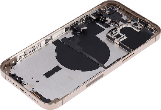 Back Housing W Small Parts Iphone 14 Pro Max Us Version Aftermarket Plus Gold