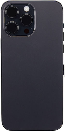 Back Housing W Small Parts Iphone 14 Pro Max Eu Global Version Aftermarket Plus Space Black