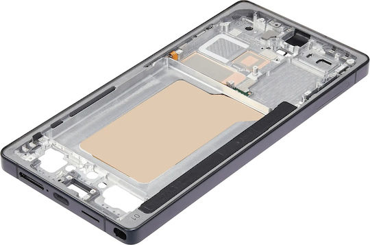 Mid-frame Housing Samsung Galaxy S25 Ultra Us & International Version Titanium Jet Black