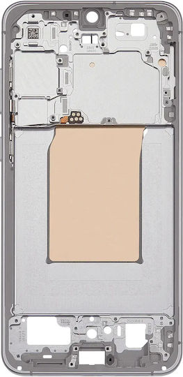 Mid-Frame Housing Für Samsung Galaxy S25 Fe 5G Us & Internationale Version Icyblue Weiß