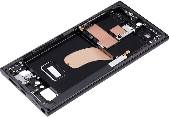 Средна Рамка За Мобилен Телефон Samsung Galaxy S23 Ultra 5g International Version Графит