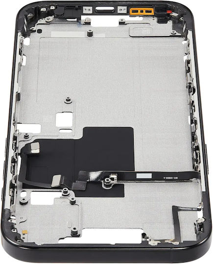 Mid-frame Housing Power Volume Button Iphone 16 Pro Max Us Version Aftermarket Plus Black Titanium